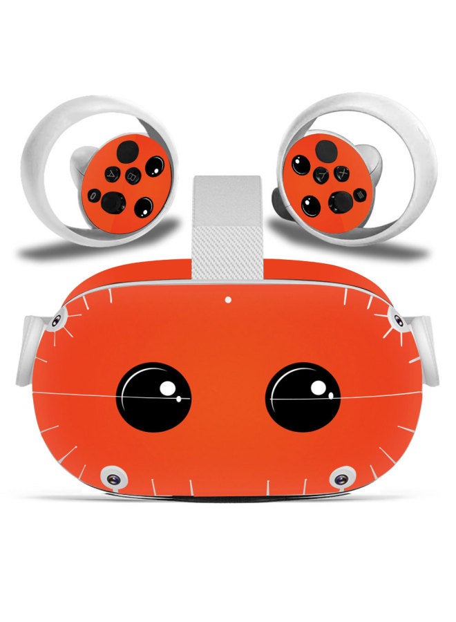 general Oculus Quest 2 VR2 Glasses All-in-One Virtual Reality Sticker Color Film Protective Film Colorful Sticker-Color:TN-OQVR2-2015 - Image 3