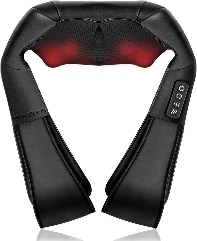 Electric Neck and Back Massager with Heat - Image 1
