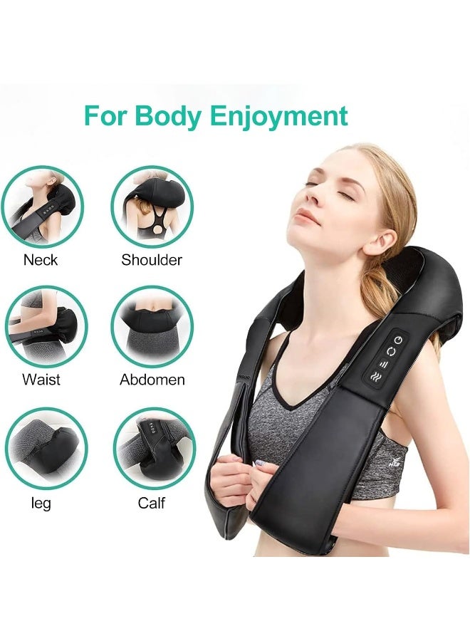 Electric Neck and Back Massager with Heat - Image 2
