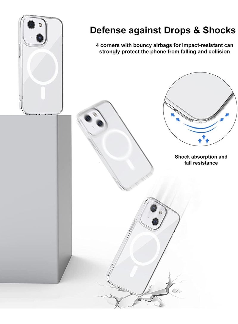 shAyzee Case Cover for iPhone 13 Pro Max Case 6.7 [Compatible with MagSafe Charger&Battery] [Military-Drop Protection] [Shock-Absorbing Corners] Protective Case Bumper Cover  - Image 4