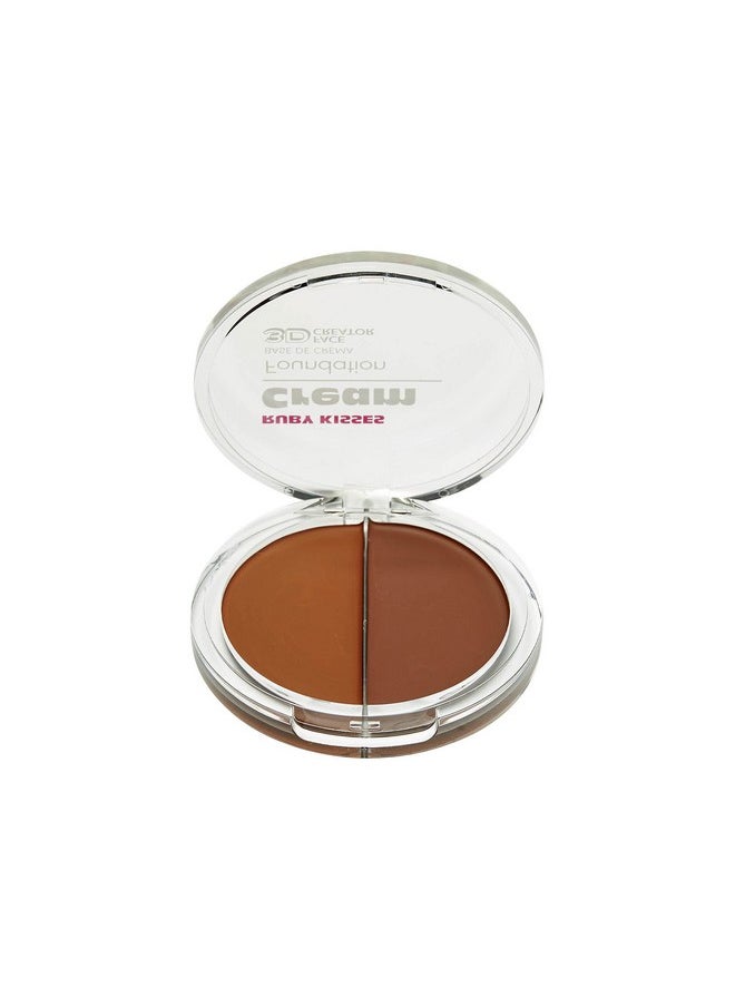 Cream Foundation 3D Face Creator 2 Color Foundation And Concealer 12 Hour Wear Long Lasting Medium To Full Coverage (Level 15) - pzsku/Z90A417800A3D9C4A714FZ/45/_/1694502525/c729c2d7-b9e1-4703-bec9-78a7a69c7882