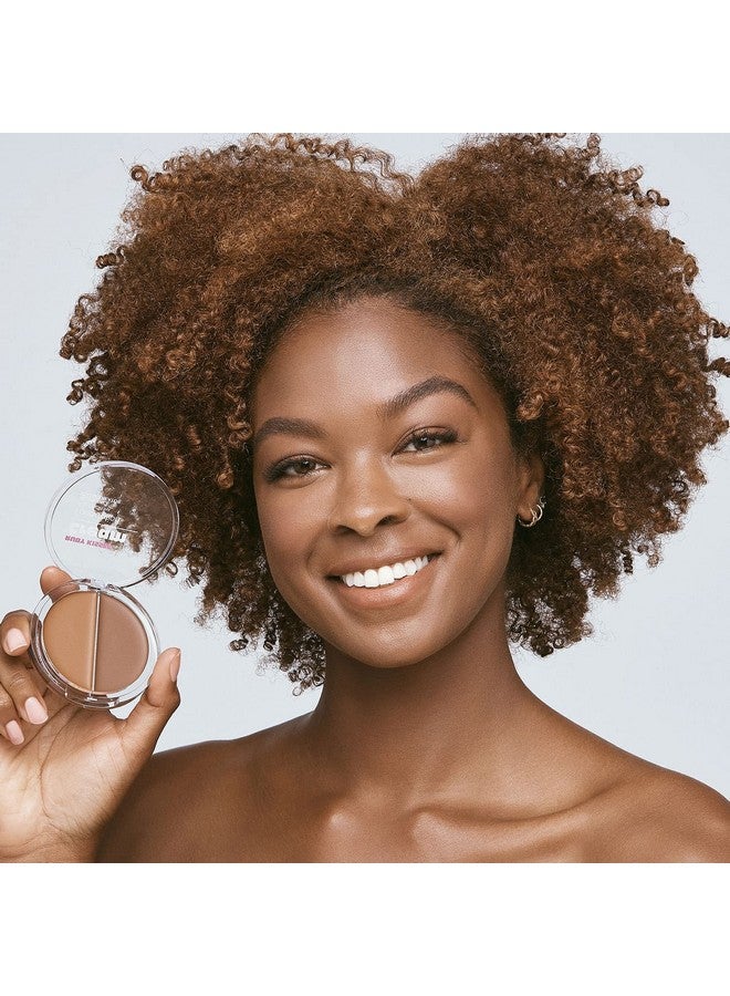 Ruby Kisses Cream Foundation 3D Face Creator 2 Color Foundation And Concealer 12 Hour Wear Long Lasting Medium To Full Coverage (Level 15) - Image 5