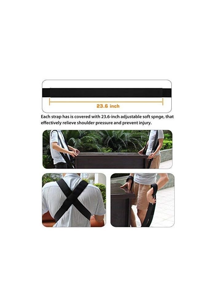 JCHL Adjustable Moving Straps for Heavy Lifting - Image 4