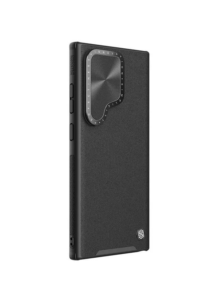 Nillkin Camshield Prop Leather Magnetic Camera protective cover case for Samsung Galaxy S24 Ultra - Black - Image 3