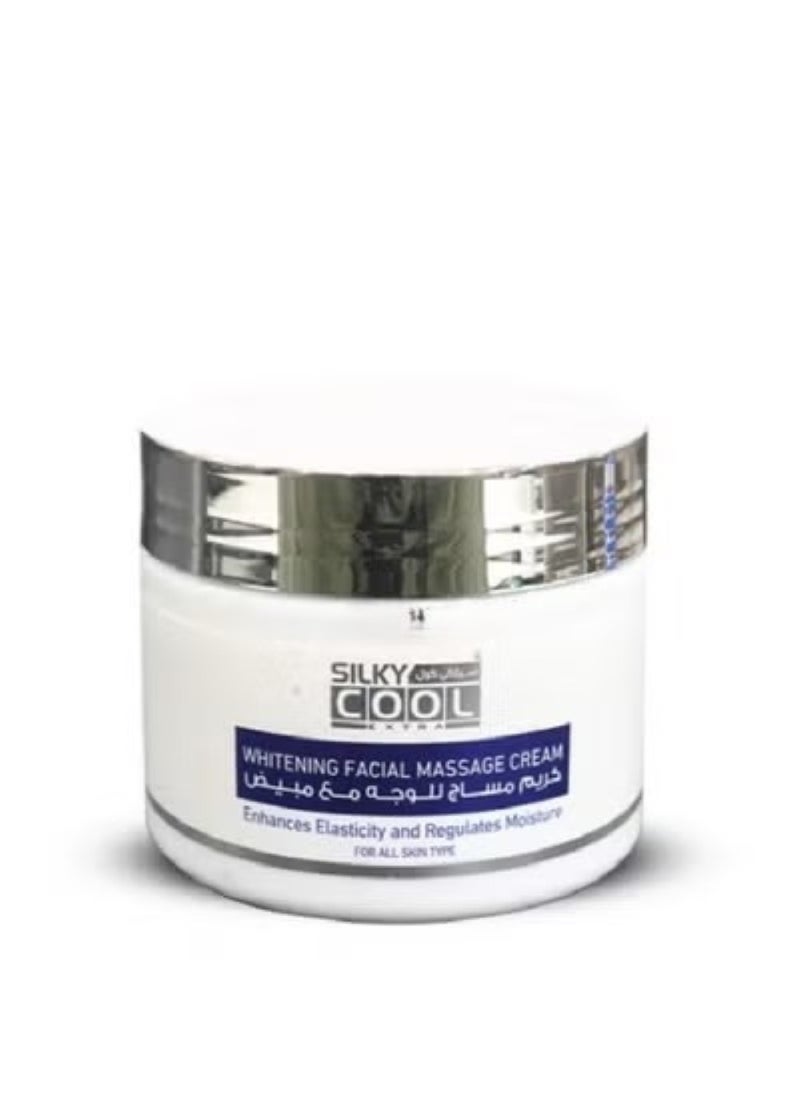 Silky Cool Extra Silky Cool Extra Whitening Facial Massage Cream 350ml  - Image 1