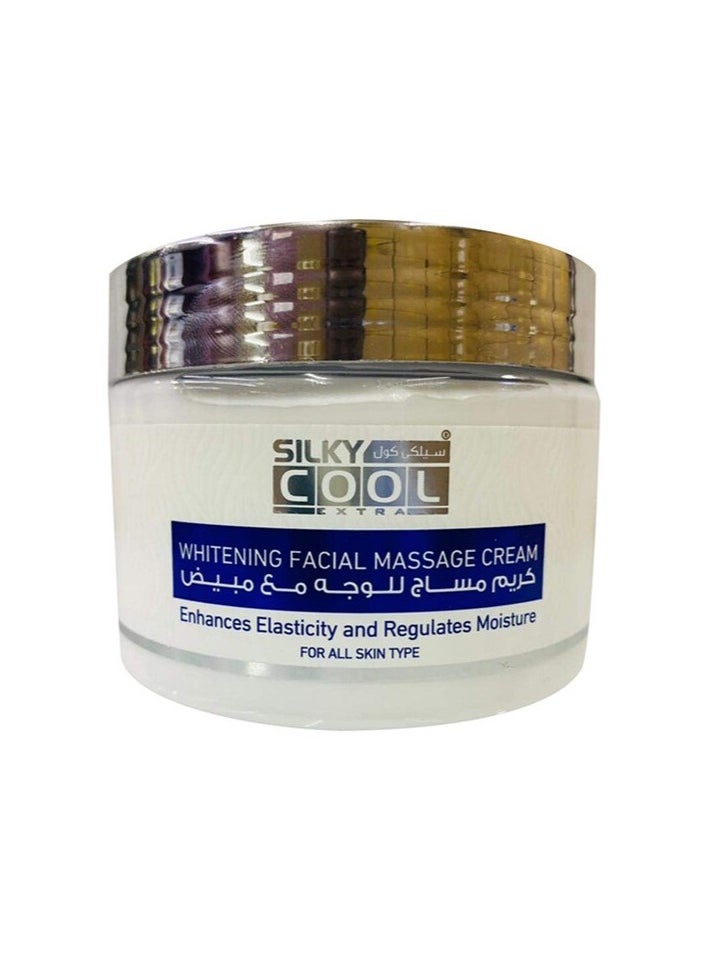 Silky Cool Extra Silky Cool Extra Whitening Facial Massage Cream 350ml  - Image 2