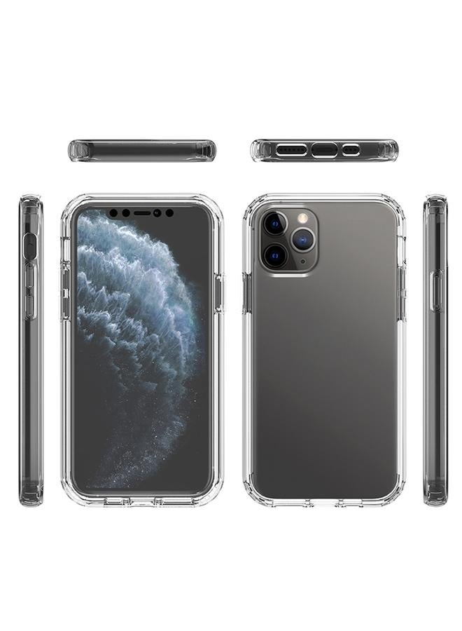 زبون جراب لهاتف iPhone 11 Pro مقاوم للصدمات شفاف للغاية بلونين متغيرين تدريجيًا مصنوع من مادة PC + TPU بألوان الحلوى جراب واقٍ - Image 2