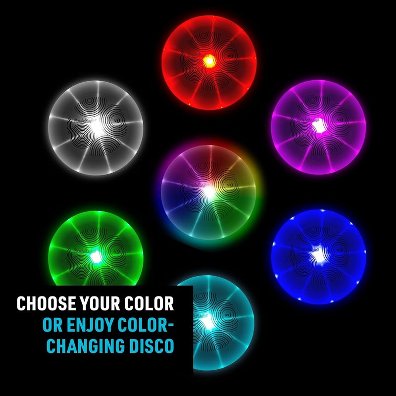 Nite Ize Flashflight LED Light Up Flying Disc - Glow in The Dark for Night Games - Image 5