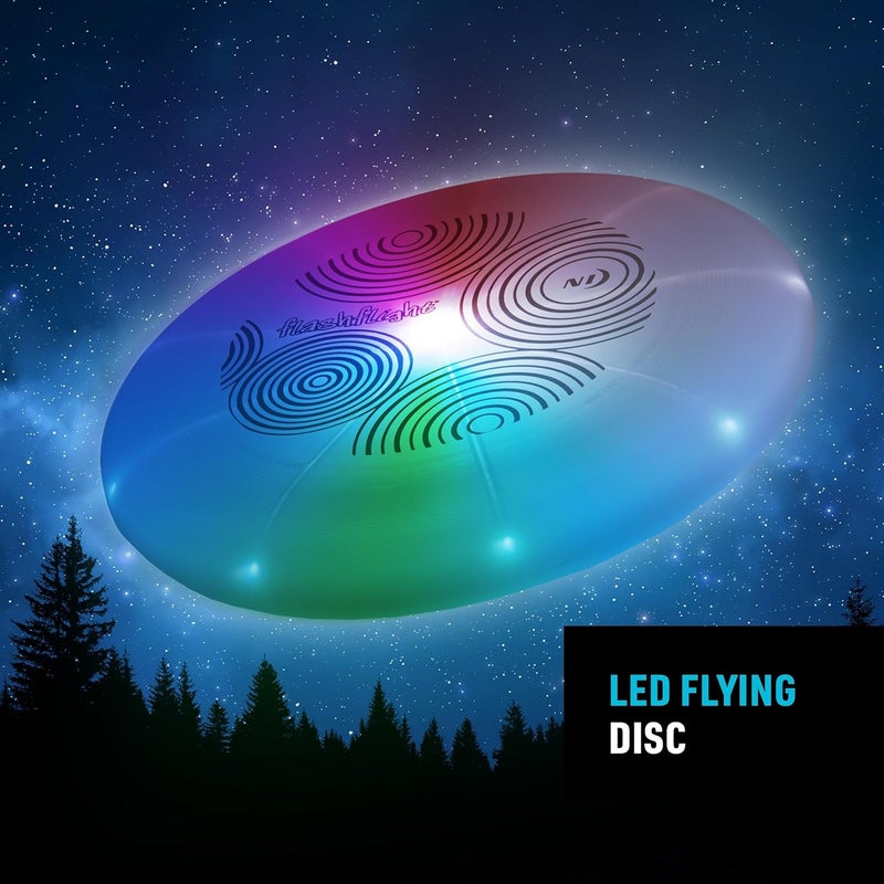 Nite Ize Flashflight LED Light Up Flying Disc - Glow in The Dark for Night Games - Image 3