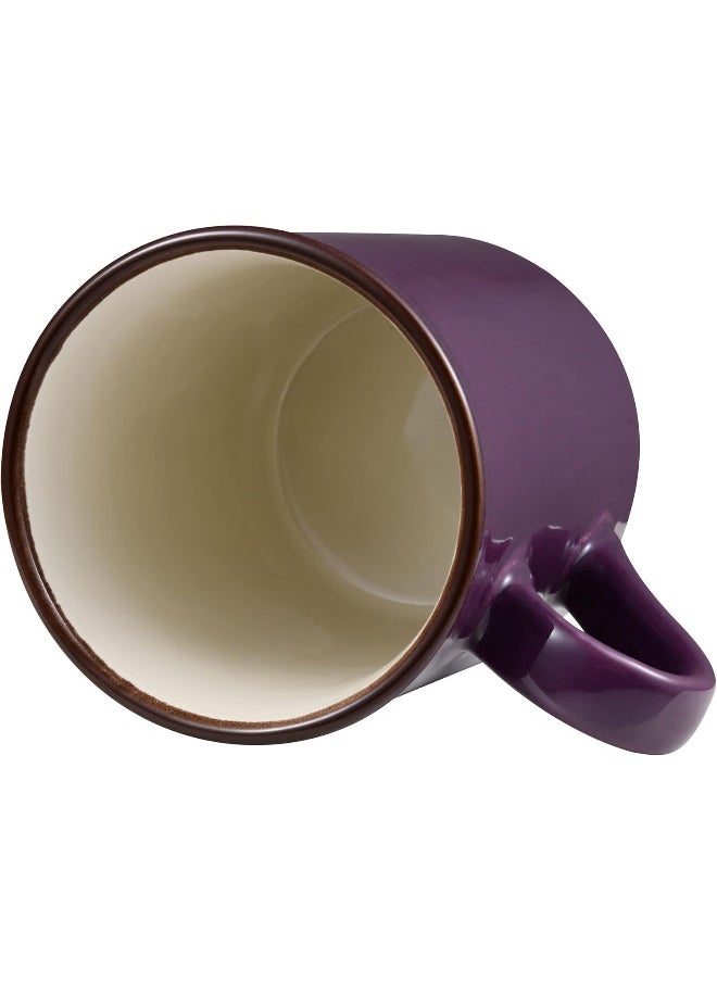 MILLERHAUS - Millerhaus 5Pc Mug Set Stoneware Set Include 4Pc Mug 280ML 1Pc Chrome Stand Multicolor - Image 1