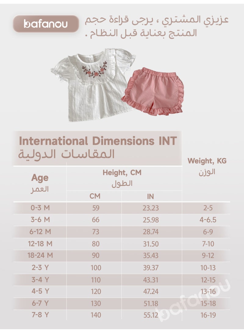 Bafanou Baby Boys 100% Cotton Clothing Sets Infant 2Pcs Casual Top 1-5Y Newborn Shortsleeve Shirt Kid Pant  - Image 3