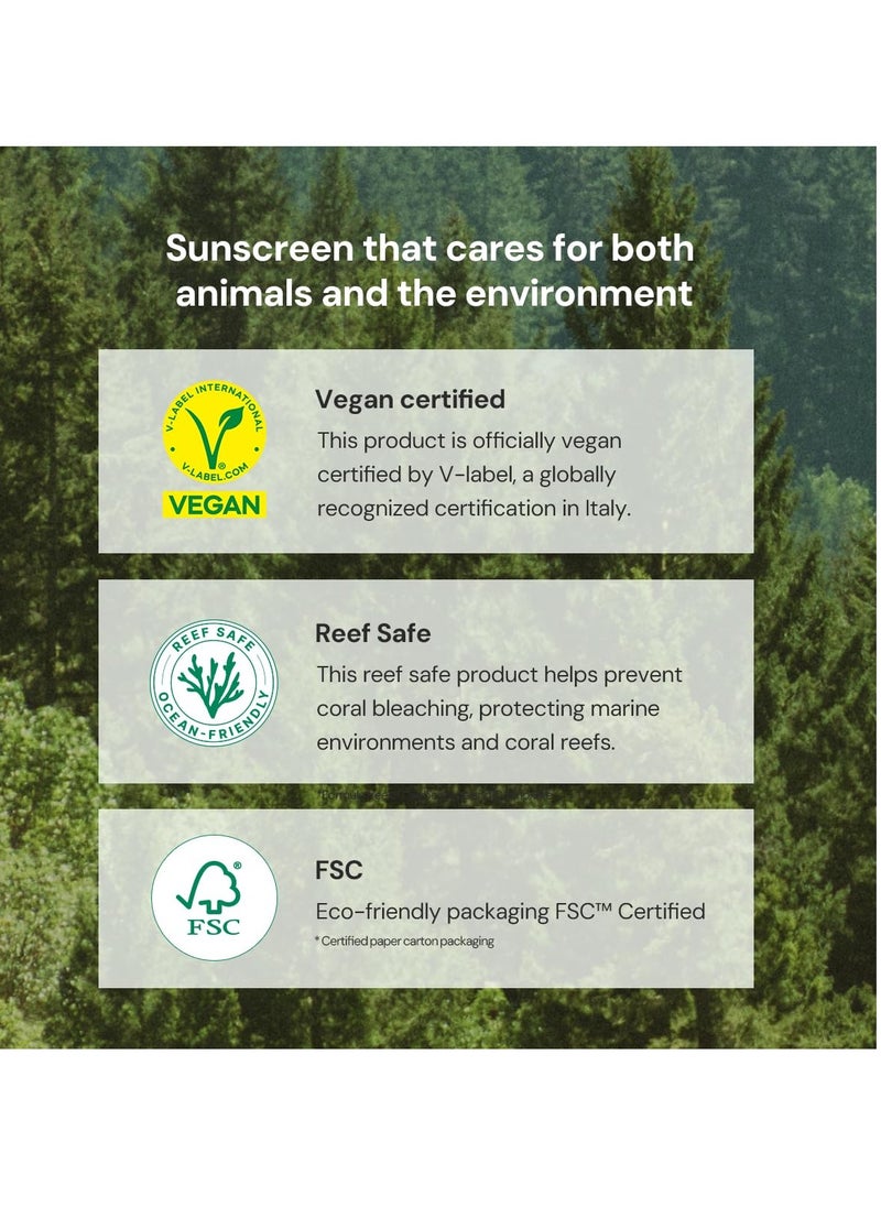 THANKYOU FARMER THANKYOU FARMER Sun Project Relief Sun Cream SPF50+ PA++++(50ml) - Centella Asiatica Extracts for Soothing, Reef Safe Sunscreen Travel Size  - Image 3
