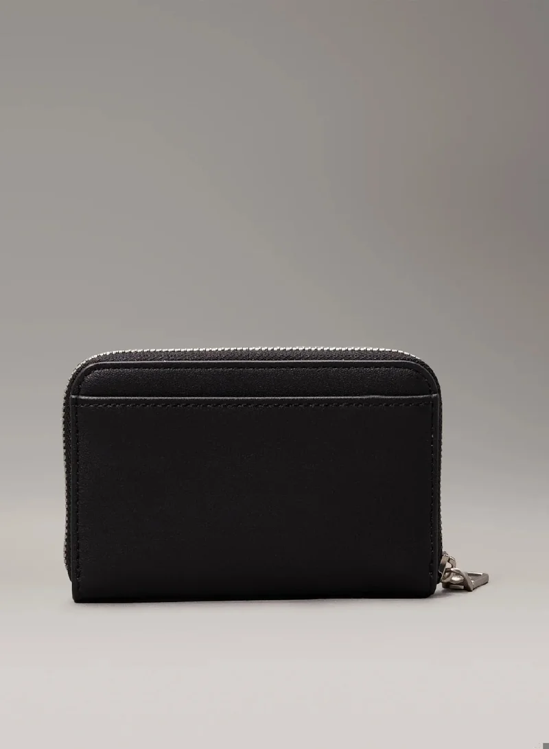 Calvin Klein Jeans Fashion Black RFID Zip Around Wallet for Women | Best Price UAE