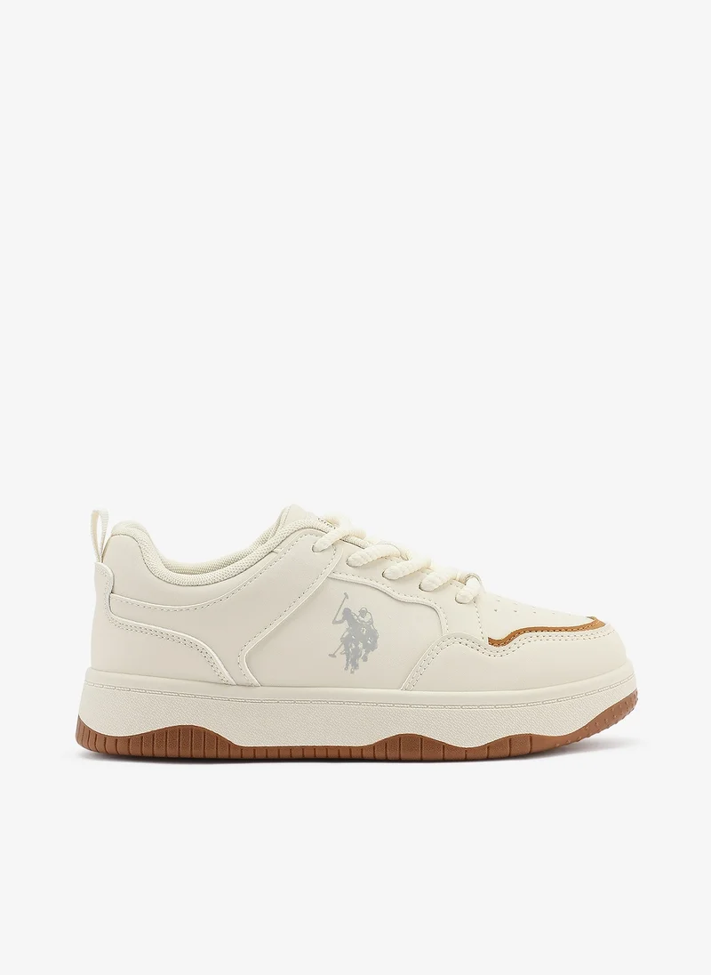 Women's  Beige Low-Top Sneakers - Style that Moves, Comfort Shoes that Lasts