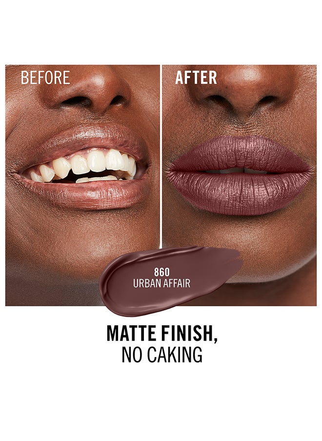 RIMMEL LONDON أحمر شفاه سائل غير لامع يدوم طويلاً  - Image 5