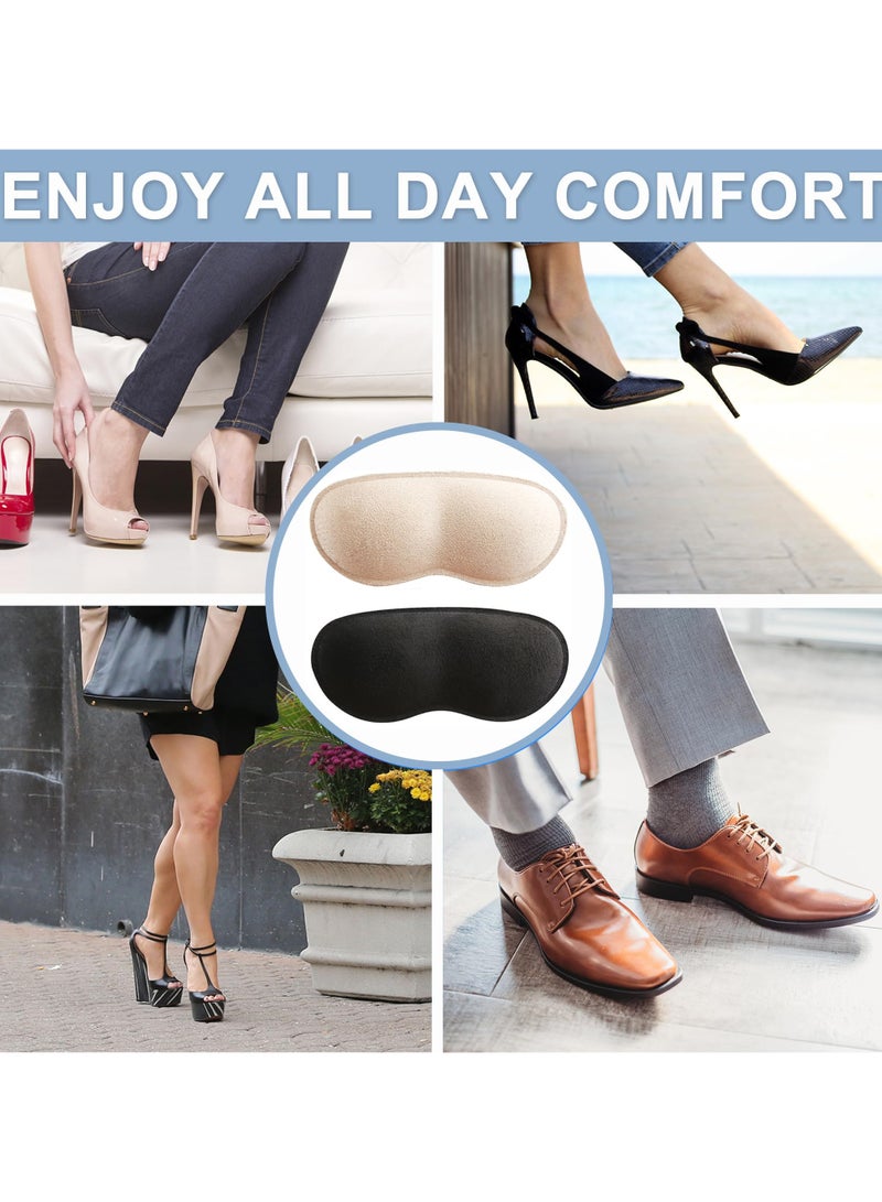 6 Pairs Heel Cushion Pads for Shoes Too Big, Shoe Grips Liners Heel Protectors for Loose Shoes, Heel Pain, Blisters and Rubbing, Anti Slip Shoe Filler Make Shoes Fit Tighter - Image 5