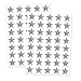 TownStix 1000 Pack Silver Foil Star Metallic Stickers 06 Diameter - Image 3