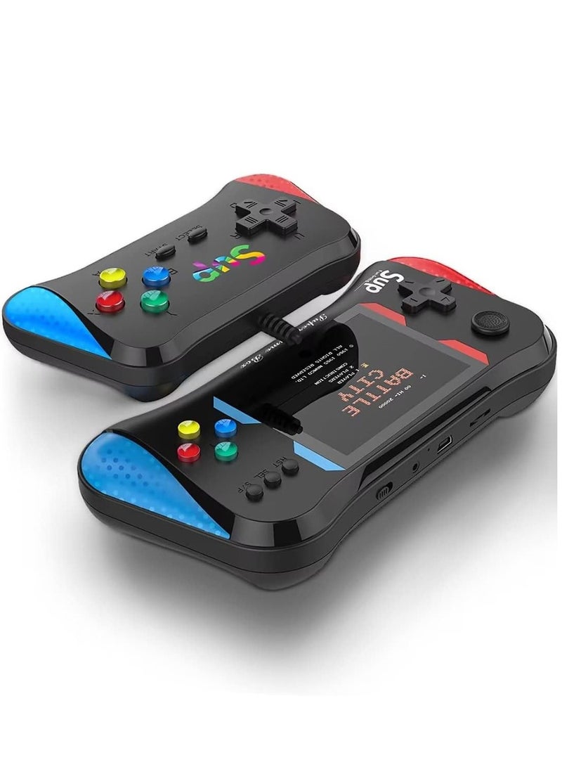 Portable Game Console with 500 Classic FC Games, 3.5 inch HD Screen Handheld Game Console, 1200mAh Rechargeable Battery Support for Connecting TV, Toys Gifts Choice - Image 1