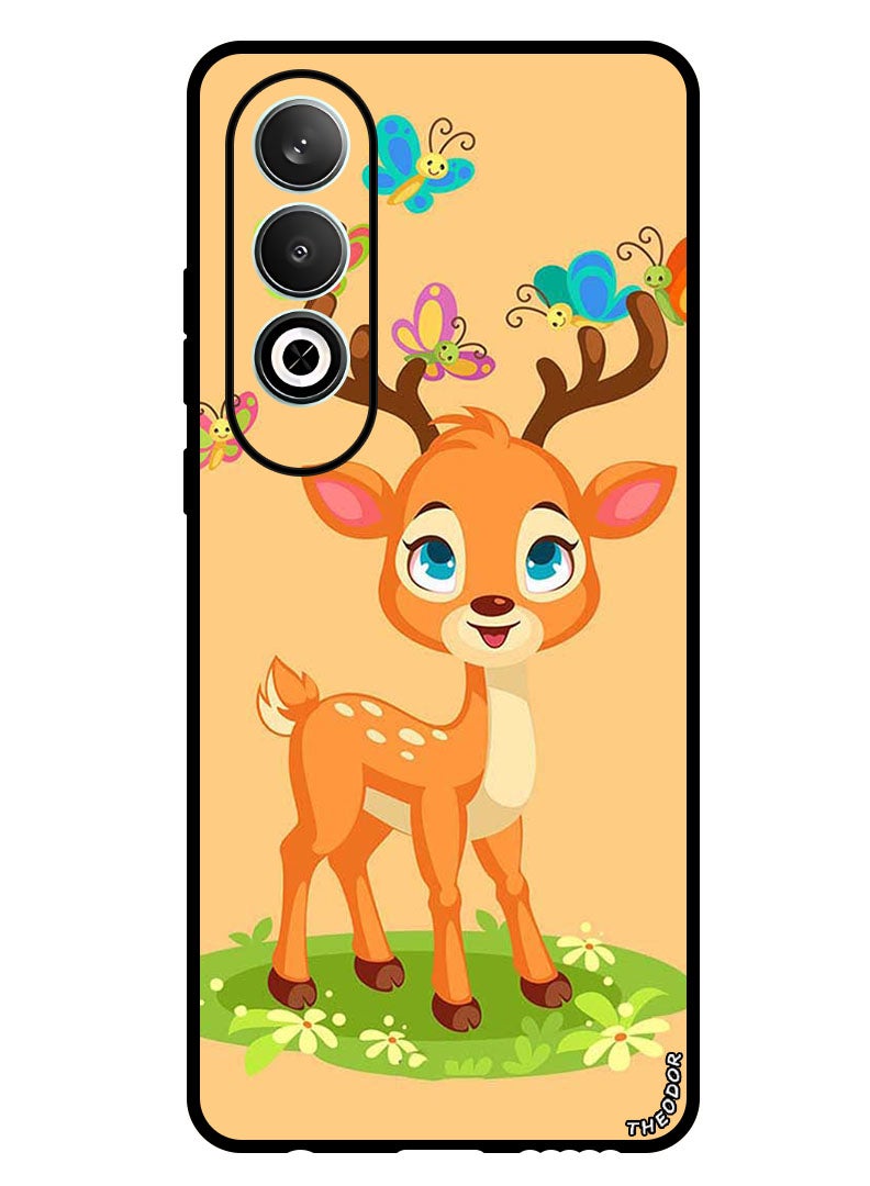 Theodor Protective Case Anti Scratch Shock Proof Bumper Cover For OnePlus Nord CE 4 Deer - Image 1