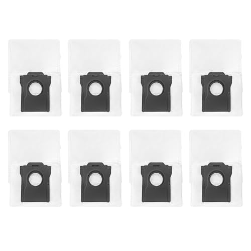 HMHAMA Replacement Large Capacity Dust Bag for Dreame X40/ X40 Pro/X40 Ultra Robot Vacuum Cleaner, 8 Dust Bag - Image 1