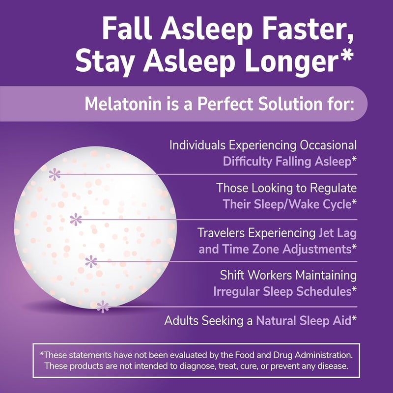 21st Century ميلاتونين القرن 21 10 ملغ إفراز مطول 120 حبة - Image 3