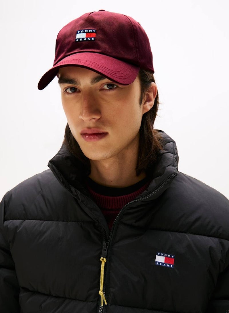 TOMMY JEANS Heritage Logo Twill Baseball Cap - Image 4