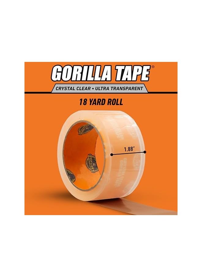 Gorilla - Gorilla Crystal Clear Repair Duct Tape, 1.88” x 18 yd, Clear, (Pack of 1) - Image 1