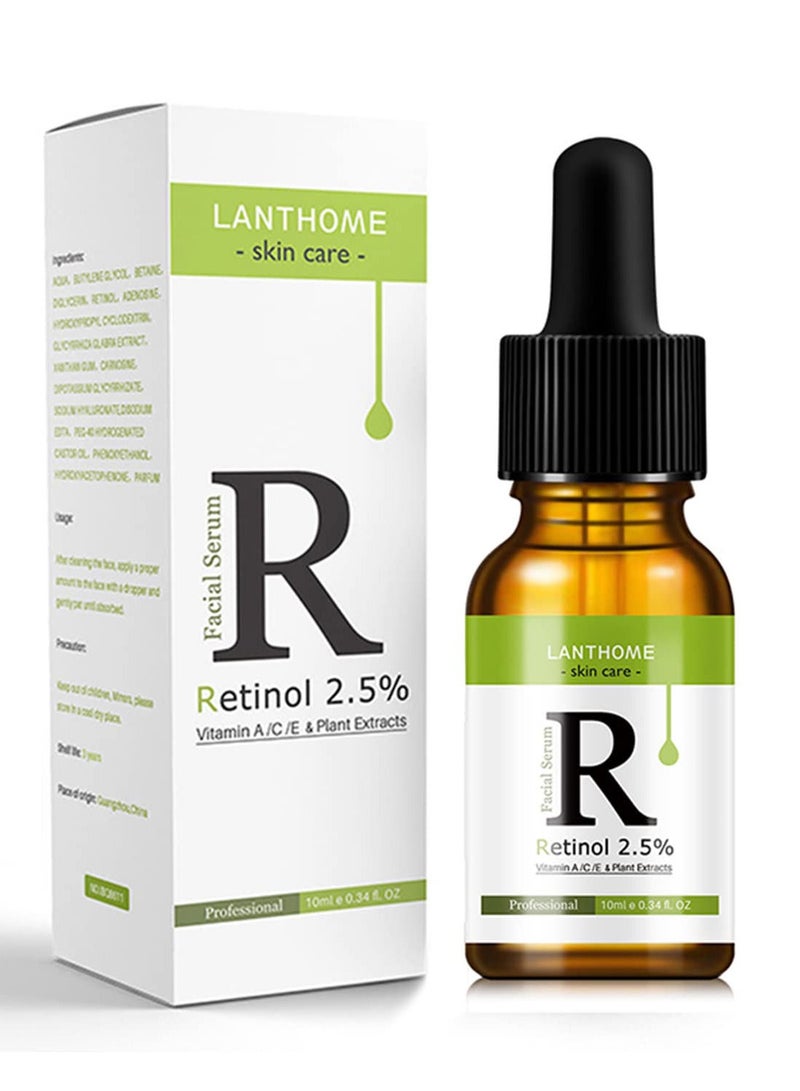 Retinol 2.5% Professional Serum For Soft Glowing wrinkle Free Skin 10 ML - Image 1