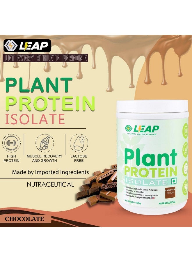 LEAP Leap Plant Protein - Pea Plant-Based Protein Powder, Gluten-Free, Metabolism Booster, Amino Acid Profile, Immunity Enhancer, (Chocolate)  - Image 5