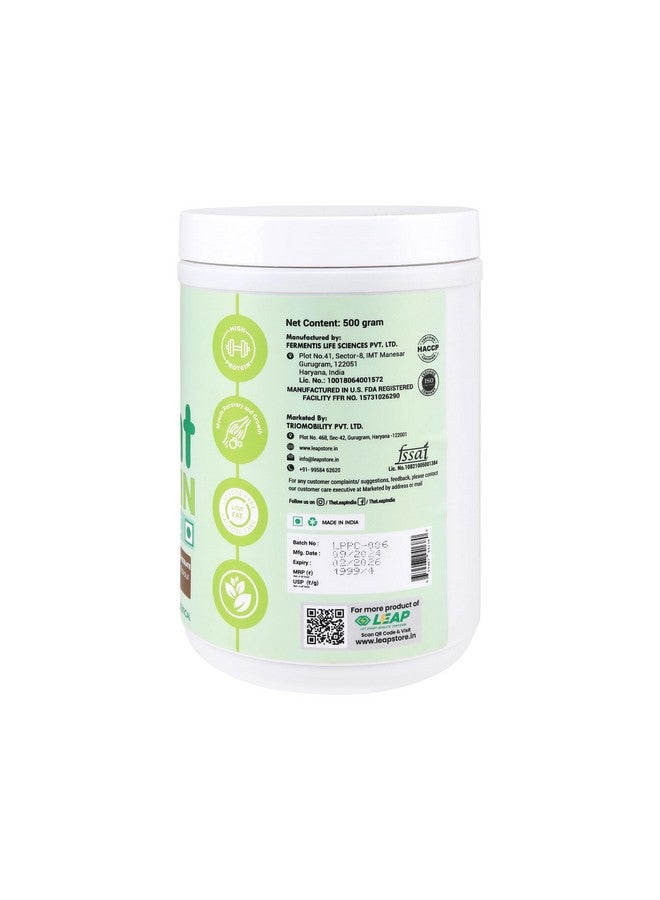 LEAP Leap Plant Protein - Pea Plant-Based Protein Powder, Gluten-Free, Metabolism Booster, Amino Acid Profile, Immunity Enhancer, (Chocolate)  - Image 2