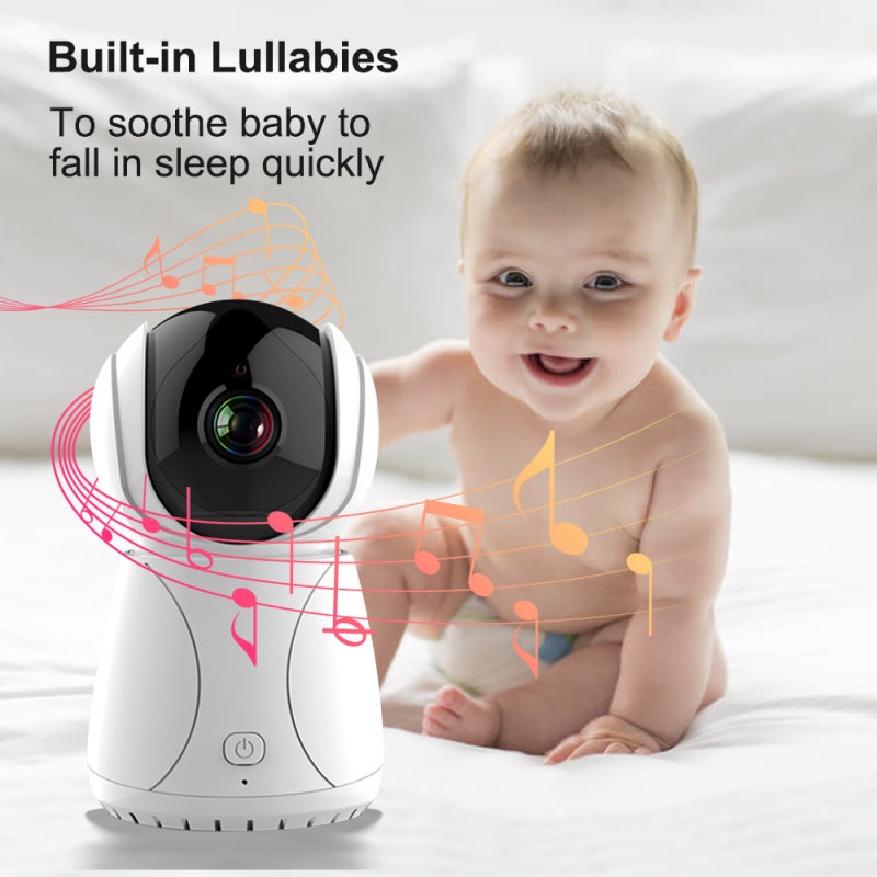Wireless Baby Monitor 4.3 Inch Full Color TFT LCD Screen 1200FT Transmission Range Video Baby Monitor - 2-way Communication Motion Detection Baby Camera Monitor for Infant Home Monitoring - Image 5