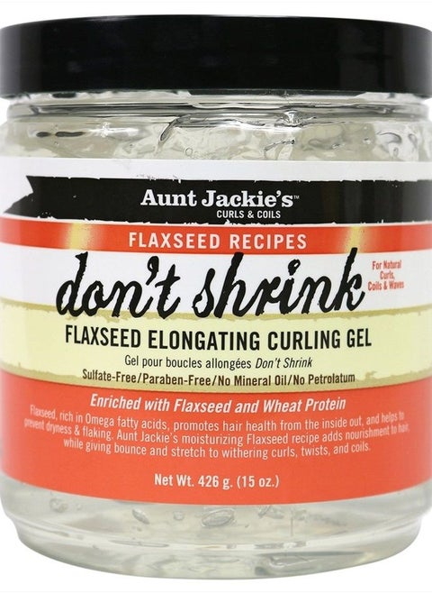 Flaxseed Collection Don't Shrink Curl Gel