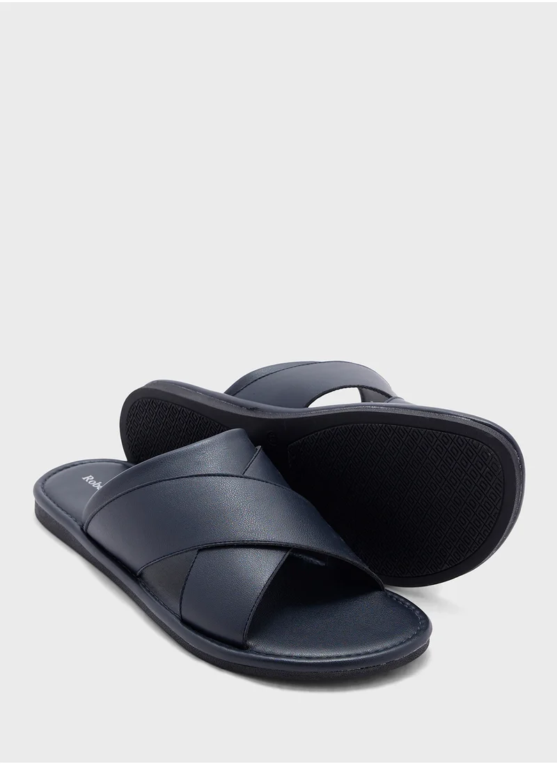 روبرت وود Cross Strap Casual Sandals