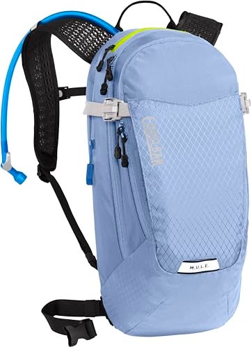 CamelBak Womens MULE 12 Mountain Bike Hydration Pack with 100oz Crux Reservoir Women Specific Fit for All Day Trail Riding Serenity Blue - Image 1