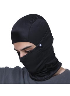 BOLDFIT Full Face Helmet Mask Face Mask for Bikers in Riding, Balaclava Full Face Mask Balaclava for Men Black Mask for Bike Riding and Cycling Accessories Mask for Men & Women Full Face Helmet Mask  - Image 1