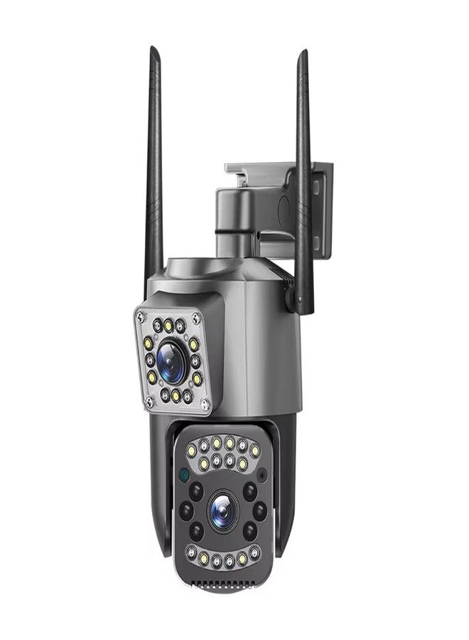 DDLC WiFi Security Camera, 2-Way Voice Call 10-15m Human Ear Level Pickup, 5MP Motion Detection 110-240V Rotatable IP66 Surveillance Camera for Outdoor (1103 ptz) - Image 1