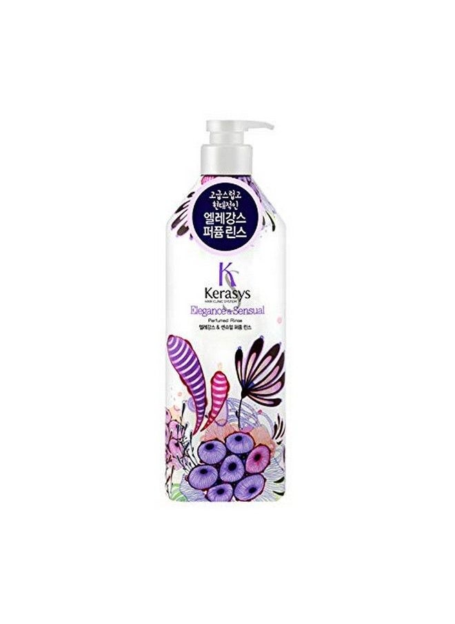 Kerasys Elegance & Sensual Perfumed Shampoo 600Ml + Rinse 600Ml Set  - Image 5
