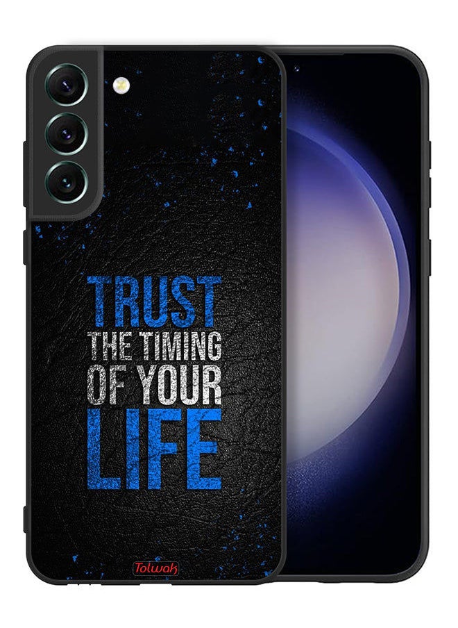 Tolwak Samsung Galaxy S21 FE 5G Protective Case Cover Trust The Timing Of Your Life  - Image 2