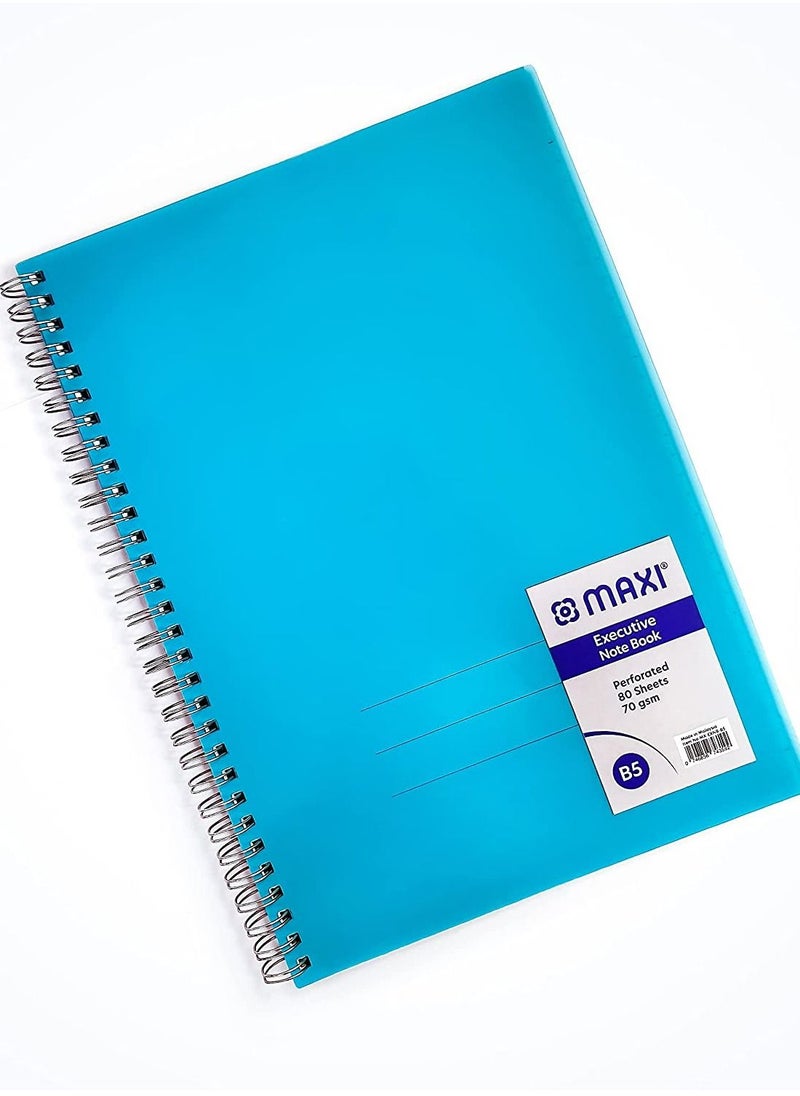 Maxi - طقم دفتر ملاحظات تنفيذي مكون من 80 ورقة مقاس B5 مكون من 4 قطع - Image 1