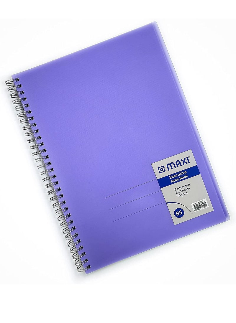 Maxi - طقم دفتر ملاحظات تنفيذي مكون من 80 ورقة مقاس B5 مكون من 4 قطع - Image 1