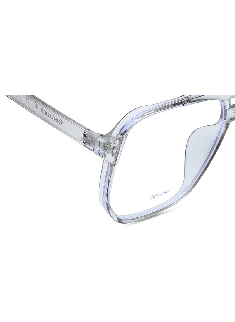fastrack Grey Navigator  Rimmed Eyeglasses  - Image 5