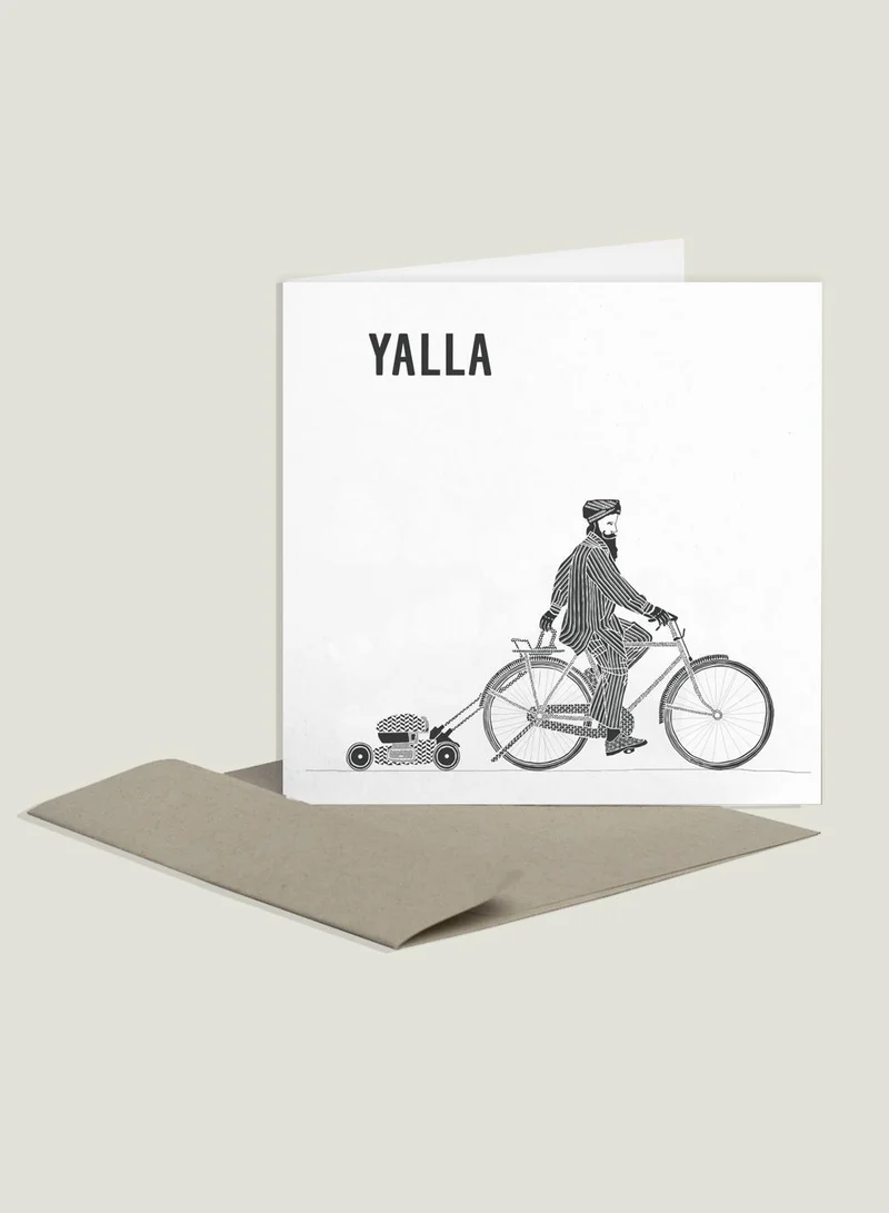 Little Majlis Greeting card, yallah