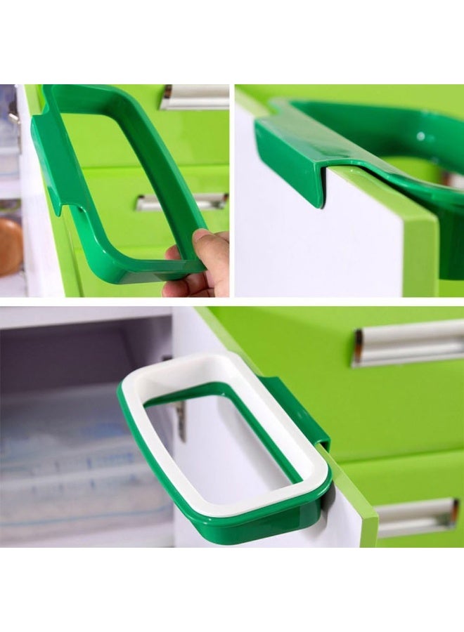akaddy Hanging Trash Stand Storage Garbage Bag Holder Trash Rack For Kitchen Cupboard Cabinet Tailgate  - Image 4