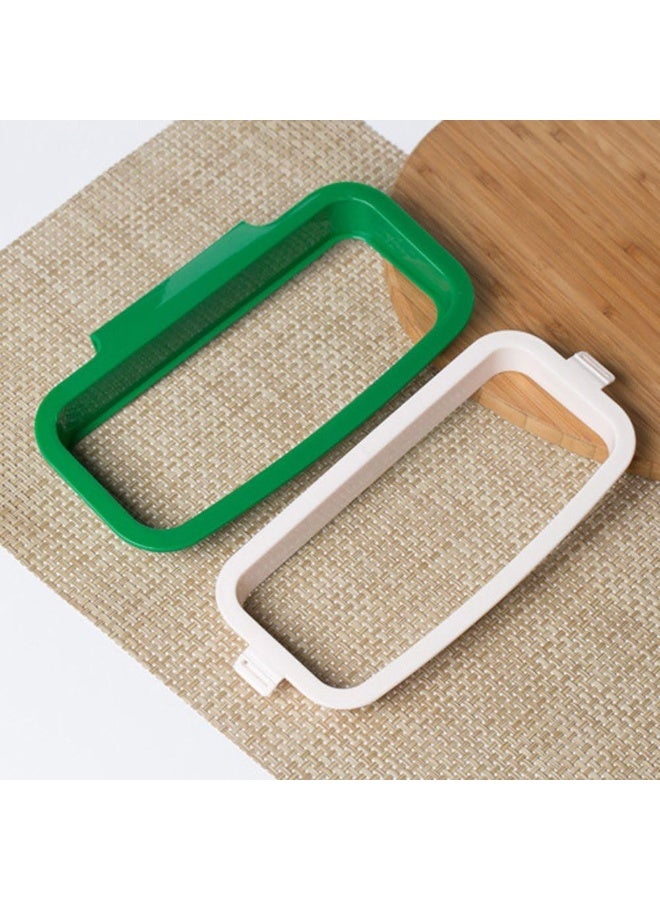 akaddy Hanging Trash Stand Storage Garbage Bag Holder Trash Rack For Kitchen Cupboard Cabinet Tailgate  - Image 5