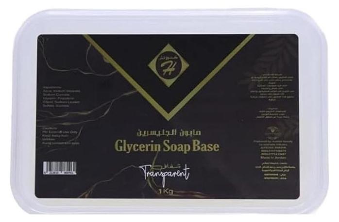 Kunooz H Transparent Raw Glycerin Soap — 1 kg - Image 1