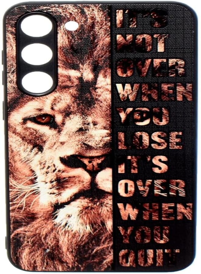 Boter. Plastic 3D Shockproof Back Case Designed With Raised Edge To Protect Camera lens Printed Suitable For Samsung Galaxy S23 Plus - Multi Color