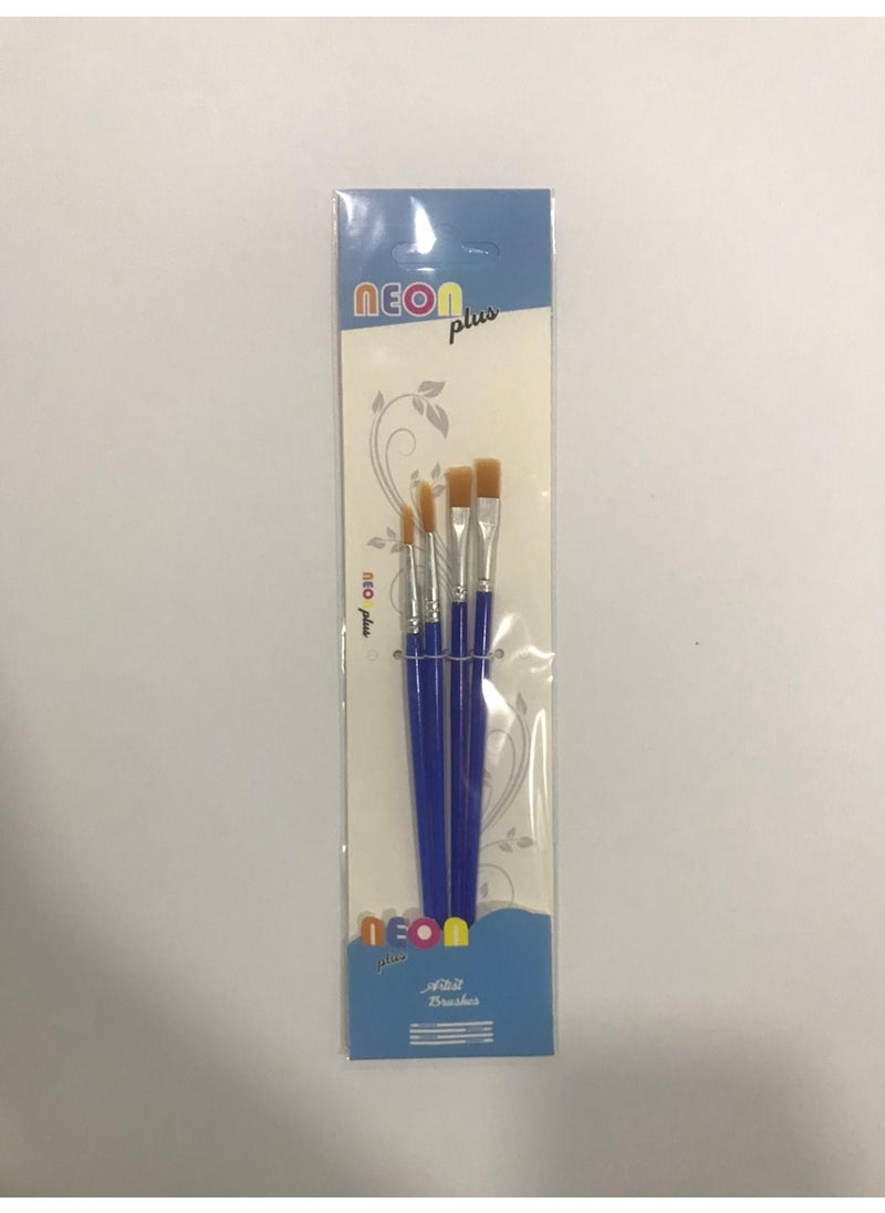 Neon Plus Brush Set HKD-140 4-Piece Oil - Acrylic - Gouache - pzsku/Z90A6862F2BC6FABE5AEDZ/45/_/1728047295/93fe49a6-cd96-4cc3-b2d1-555aa1fd3f99