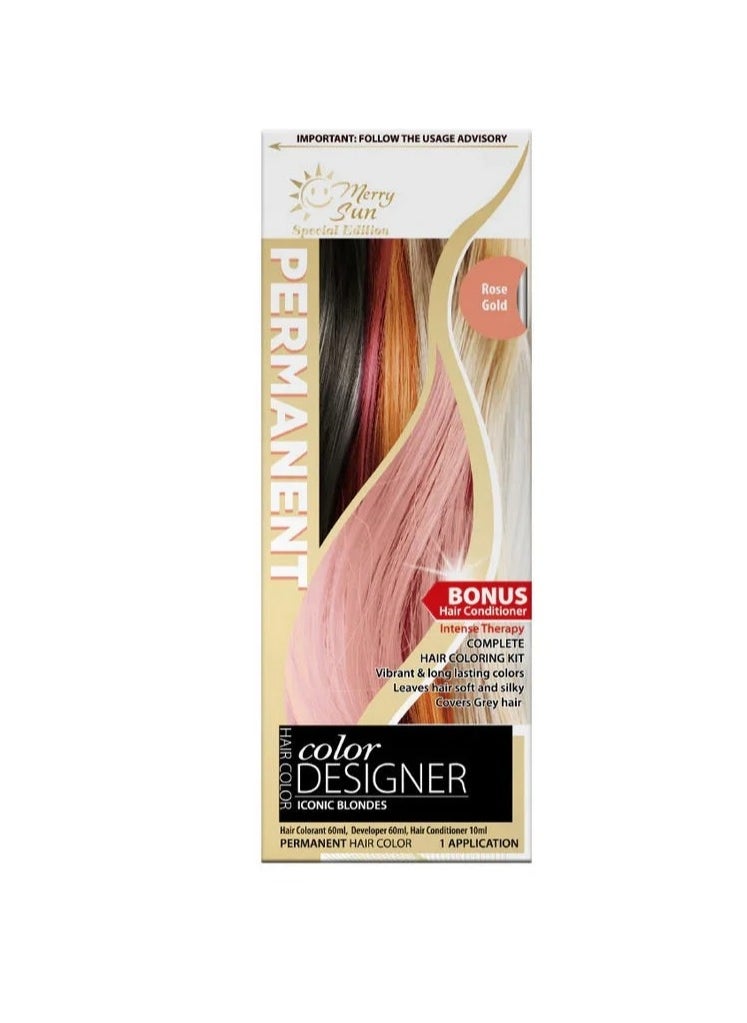 merry sun - Permanent Hair Color - Rose Gold - Image 1