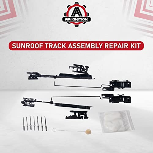 AA Ignition Sunroof Track Assembly Repair Kit - Compatible with Ford & Lincoln Vehicles - F150 2000-2014, Expedition 2000-2017, F250, F350, F450 Super Duty 2005-2016, Navigator, 2006-2008 Mark LT - Sun Roof - Image 5