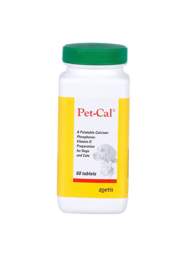 Pet Cal Tablets 60CT